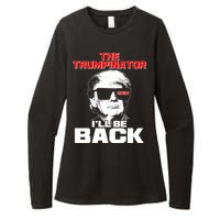 The Trumpinator I'll Be Back 2020 Womens CVC Long Sleeve Shirt