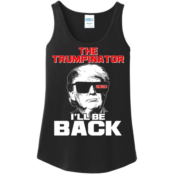 The Trumpinator I'll Be Back 2020 Ladies Essential Tank