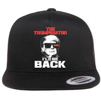 The Trumpinator I'll Be Back 2020 Flat Bill Trucker Hat