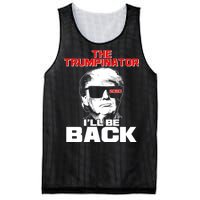 The Trumpinator I'll Be Back 2020 Mesh Reversible Basketball Jersey Tank