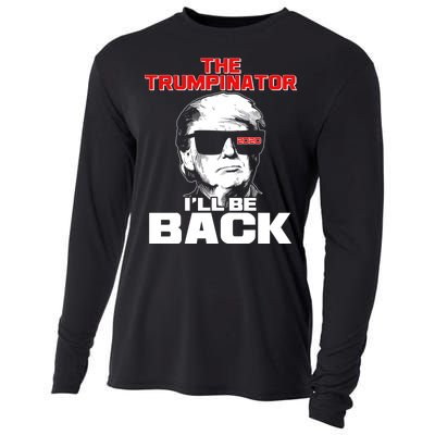 The Trumpinator I'll Be Back 2020 Cooling Performance Long Sleeve Crew