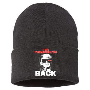 The Trumpinator I'll Be Back 2020 Sustainable Knit Beanie