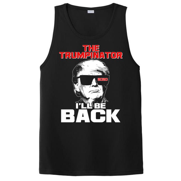 The Trumpinator I'll Be Back 2020 PosiCharge Competitor Tank