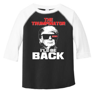 The Trumpinator I'll Be Back 2020 Toddler Fine Jersey T-Shirt