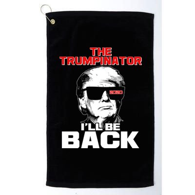 The Trumpinator I'll Be Back 2020 Platinum Collection Golf Towel