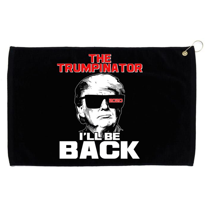 The Trumpinator I'll Be Back 2020 Grommeted Golf Towel