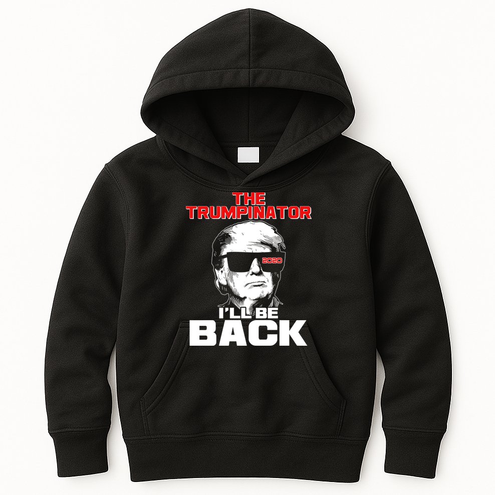 The Trumpinator I'll Be Back 2020 Kids Hoodie