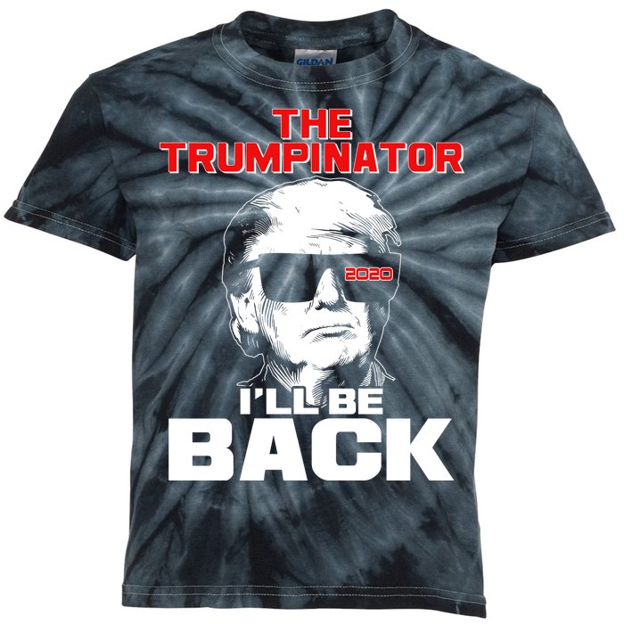 The Trumpinator I'll Be Back 2020 Kids Tie-Dye T-Shirt