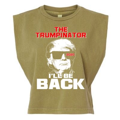 The Trumpinator I'll Be Back 2020 Garment-Dyed Women's Muscle Tee