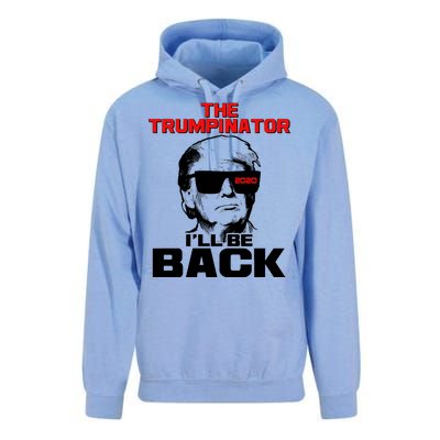 The Trumpinator I'll Be Back 2020 Unisex Surf Hoodie