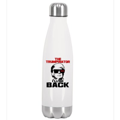 The Trumpinator I'll Be Back 2020 Stainless Steel Insulated Water Bottle