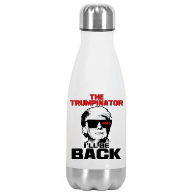 The Trumpinator I'll Be Back 2020 Stainless Steel Insulated Water Bottle