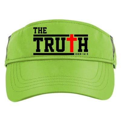 The Truth John 14:6 Jesus Christ Adult Drive Performance Visor