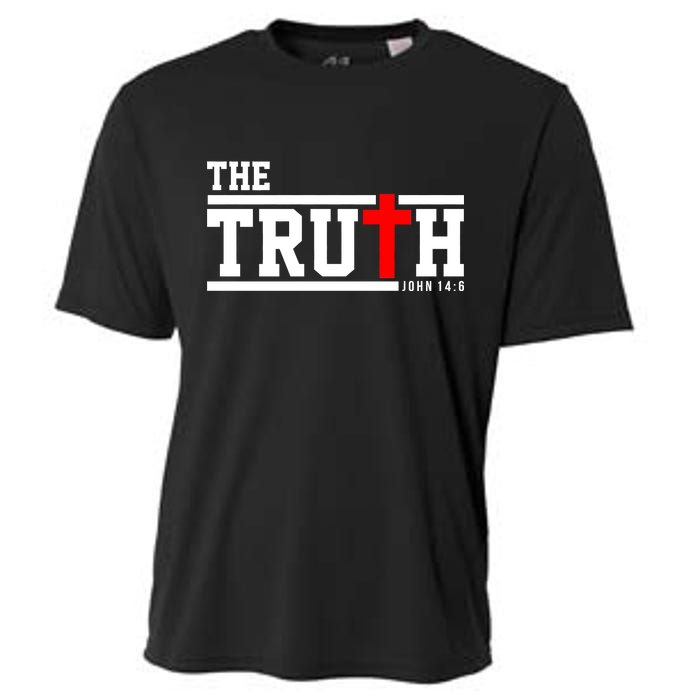 The Truth John 14:6 Jesus Christ Cooling Performance Crew T-Shirt