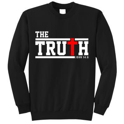 The Truth John 14:6 Jesus Christ Sweatshirt