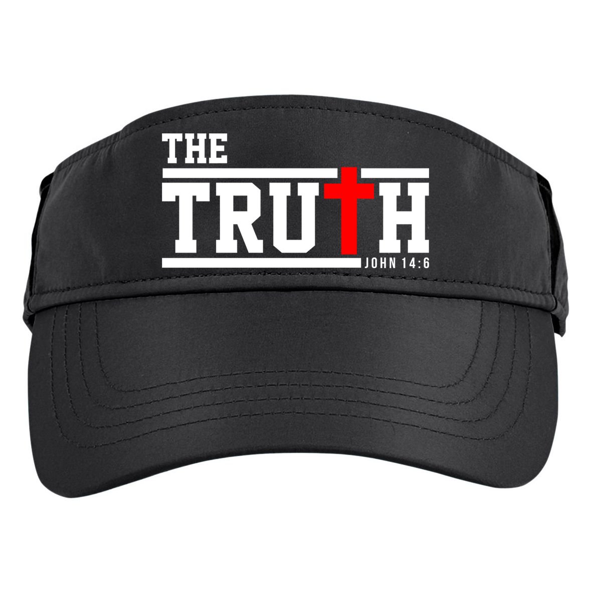 The Truth John 14:6 Jesus Christ Adult Drive Performance Visor