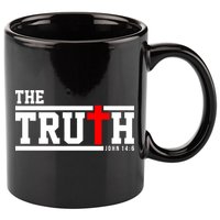 The Truth John 14:6 Jesus Christ 11oz C Handle Ceramic Mug