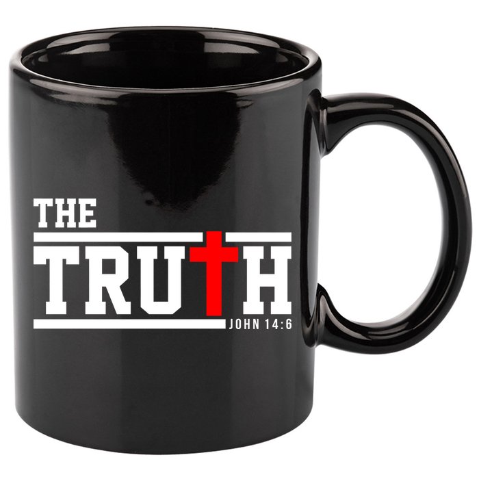 The Truth John 14:6 Jesus Christ 11oz C Handle Ceramic Mug