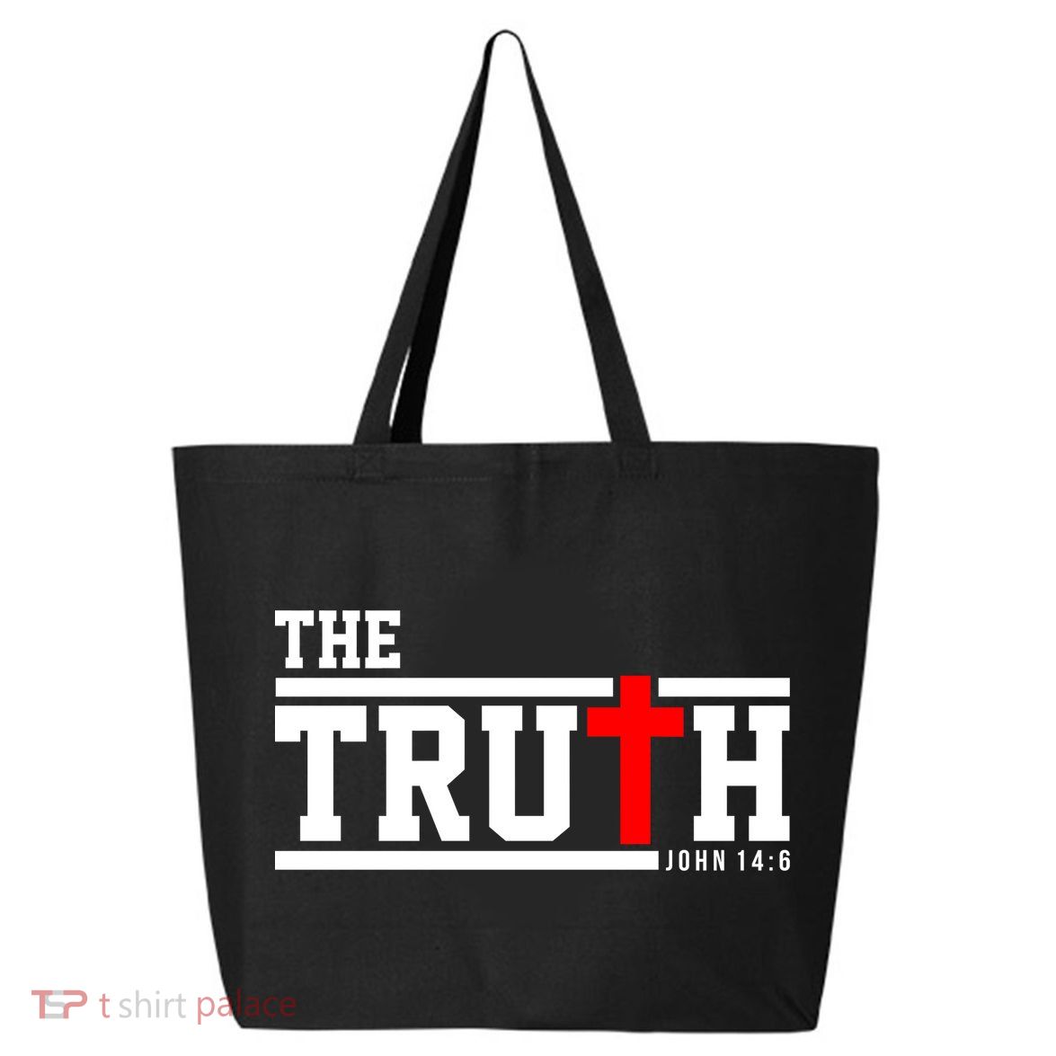The Truth John 14:6 Jesus Christ 25L Jumbo Tote