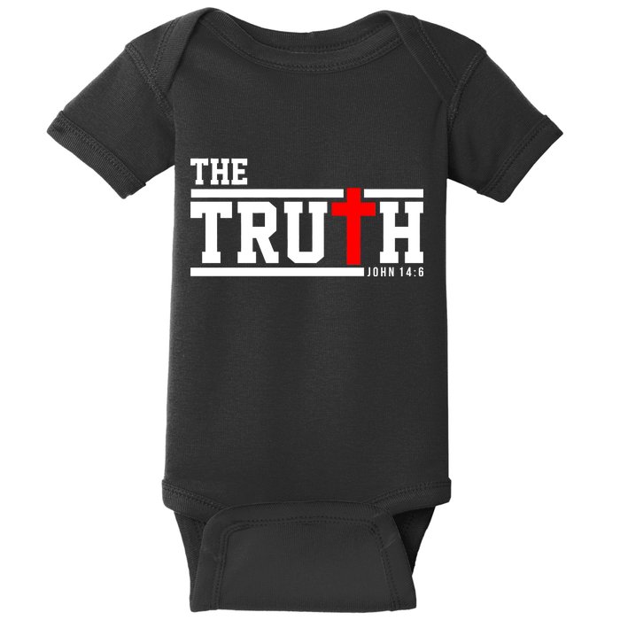 The Truth John 14:6 Jesus Christ Baby Bodysuit