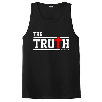 The Truth John 14:6 Jesus Christ PosiCharge Competitor Tank