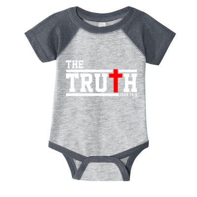 The Truth John 14:6 Jesus Christ Infant Baby Jersey Bodysuit