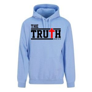 The Truth John 14:6 Jesus Christ Unisex Surf Hoodie