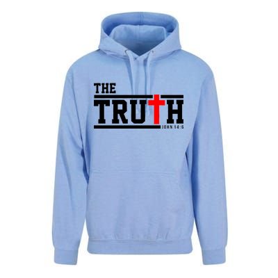 The Truth John 14:6 Jesus Christ Unisex Surf Hoodie