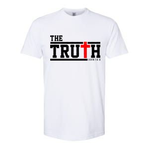 The Truth John 14:6 Jesus Christ Softstyle CVC T-Shirt