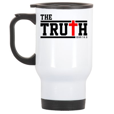 The Truth John 14:6 Jesus Christ Stainless Steel Travel Mug