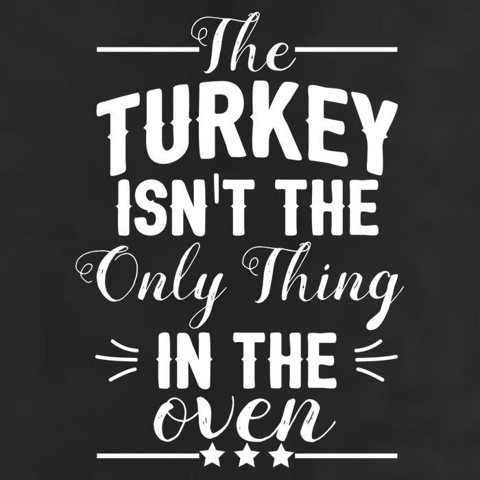 The Turkey Isn't The Only Thing In The Oven Crop Fleece Hoodie