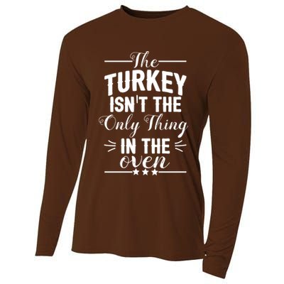 The Turkey Isn't The Only Thing In The Oven Cooling Performance Long Sleeve Crew