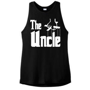 The Uncle Logo Ladies PosiCharge Tri-Blend Wicking Tank