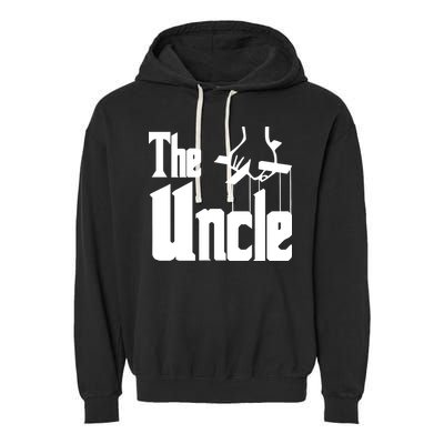 The Uncle Logo Garment-Dyed Fleece Hoodie