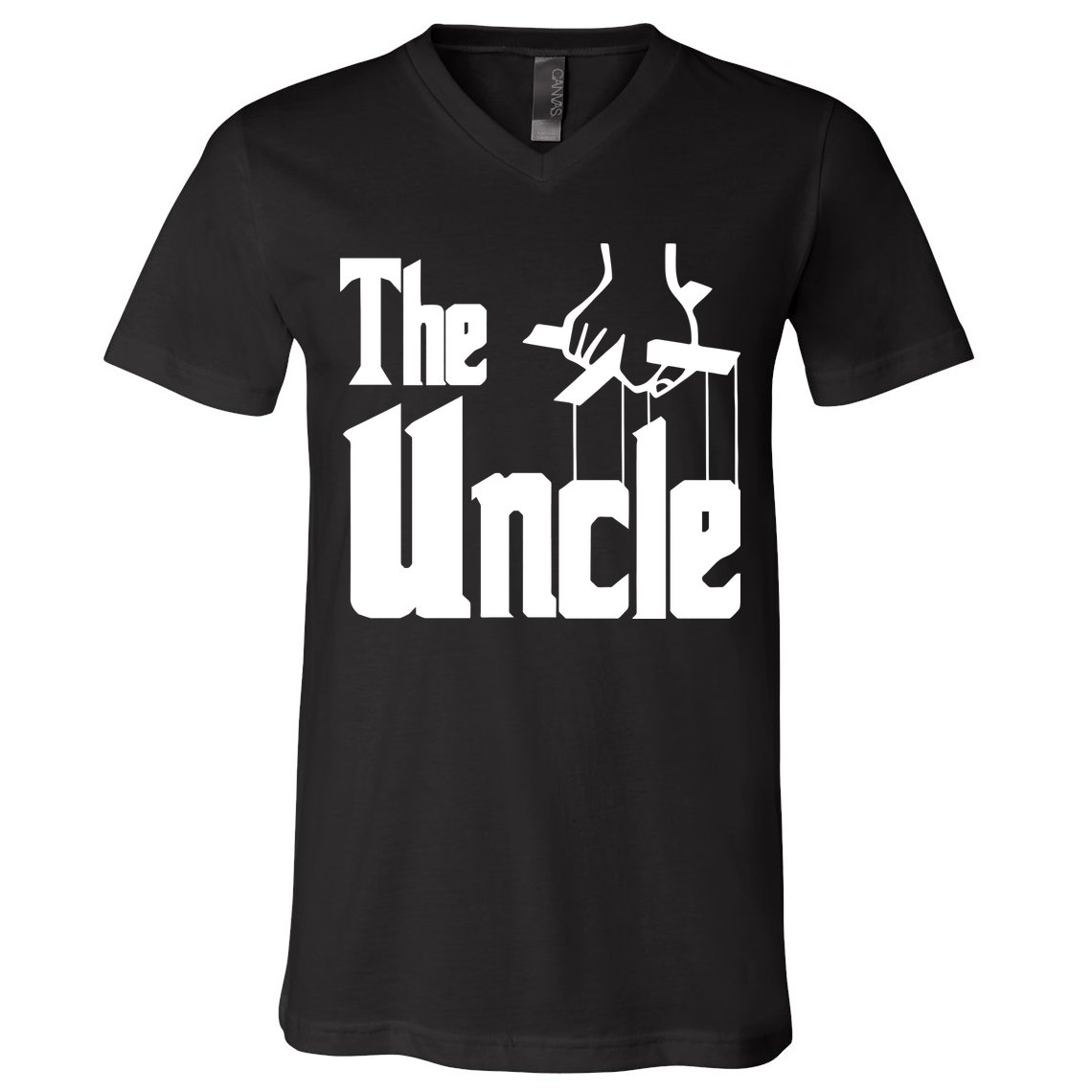 The Uncle Logo V-Neck T-Shirt