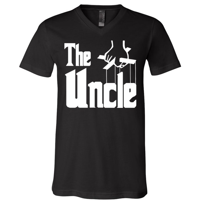 The Uncle Logo V-Neck T-Shirt