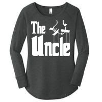 The Uncle Logo Women's Perfect Tri Tunic Long Sleeve Shirt