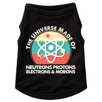 The Universe Made Of Neutrons Protons Electrons Morons Doggie Tank