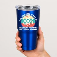 The Universe Made Of Neutrons Protons Electrons Morons Tumbler