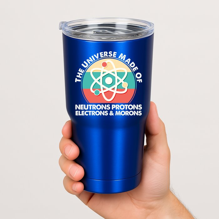 The Universe Made Of Neutrons Protons Electrons Morons Tumbler