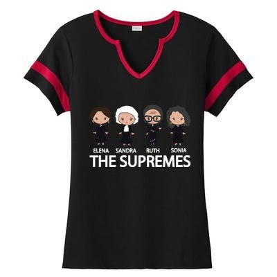 The US Supreme Court RBG Ladies Halftime Notch Neck Tee