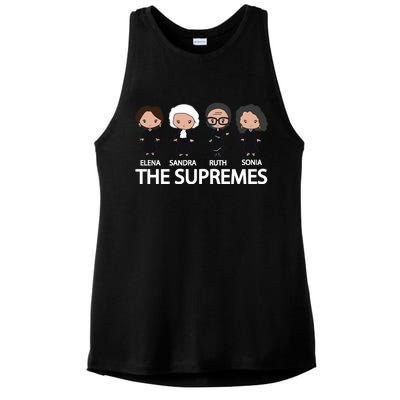 The US Supreme Court RBG Ladies PosiCharge Tri-Blend Wicking Tank