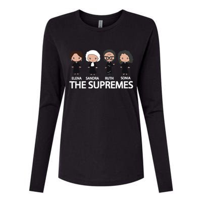 The US Supreme Court RBG Womens Cotton Relaxed Long Sleeve T-Shirt