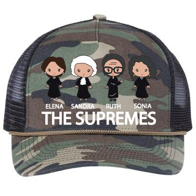 The US Supreme Court RBG Retro Rope Trucker Hat Cap