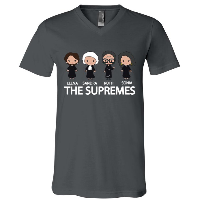 The US Supreme Court RBG V-Neck T-Shirt