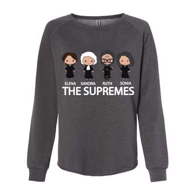 The US Supreme Court RBG Womens California Wash Sweatshirt