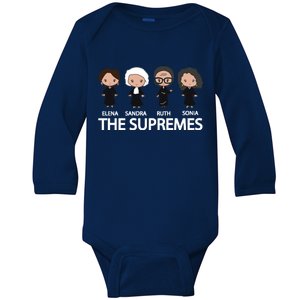 The US Supreme Court RBG Baby Long Sleeve Bodysuit