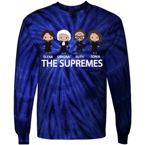 The US Supreme Court RBG Tie-Dye Long Sleeve Shirt