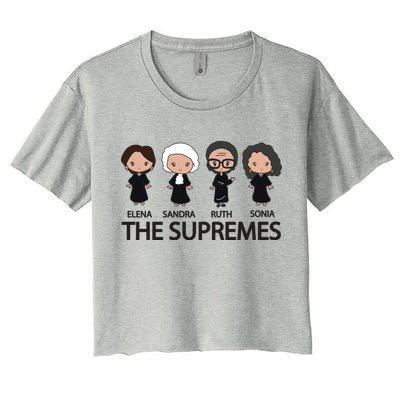 The US Supreme Court RBG Women's Crop Top Tee