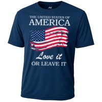 The USA Love It Or Leave It Cooling Performance Crew T-Shirt